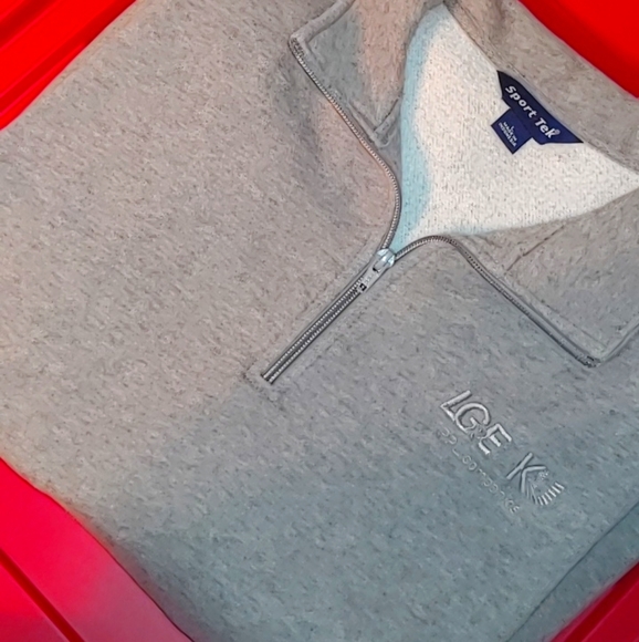 LG&E long sleeve zip up sweater - Picture 3 of 7